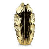 VASE Leaf Gold 17/7.5/35 cm Keramik - Goldfarben, Keramik (35cm) - Mondex