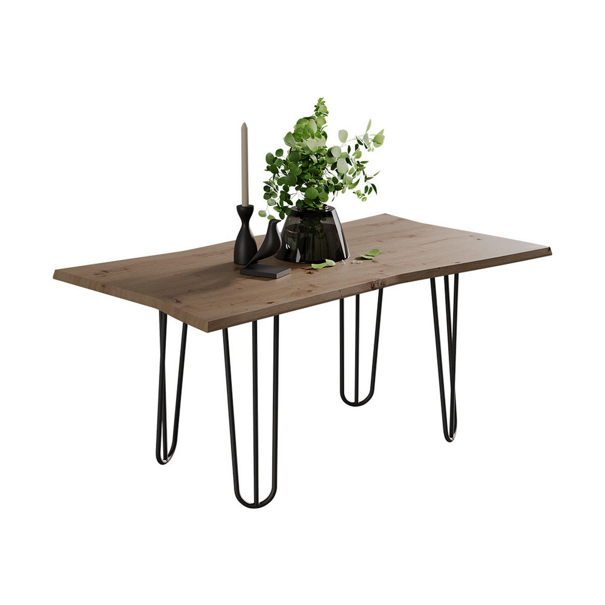 COUCHTISCH Yan Artisan 90 x 50 cm - Hellgrau, Holzwerkstoff (50/90/40cm) - Vicco