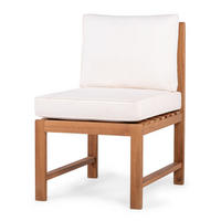 DININGSTUHL - Akazie massiv / Polyester - Braun / Beige - Beige/Braun, Holz/Textil (53/86/66cm) - home24