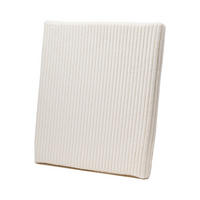 SITZKISSEN Anafi 40x40x3cm WEISS - Weiß, Textil (40/40cm)