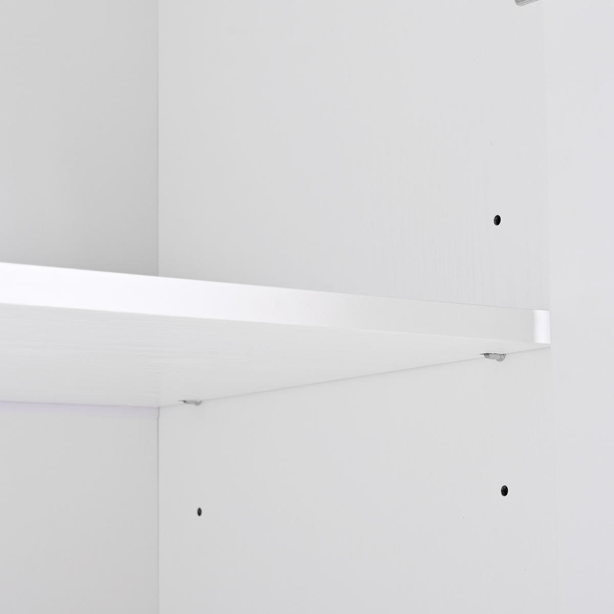 SIDEBOARD mit 2 Türen & 3 Schubladen, Weiß & Holzoptik, 120 x 40 x 80 cm - Weiß, Holzwerkstoff/Metall (160/82/40cm) - Urban Meuble