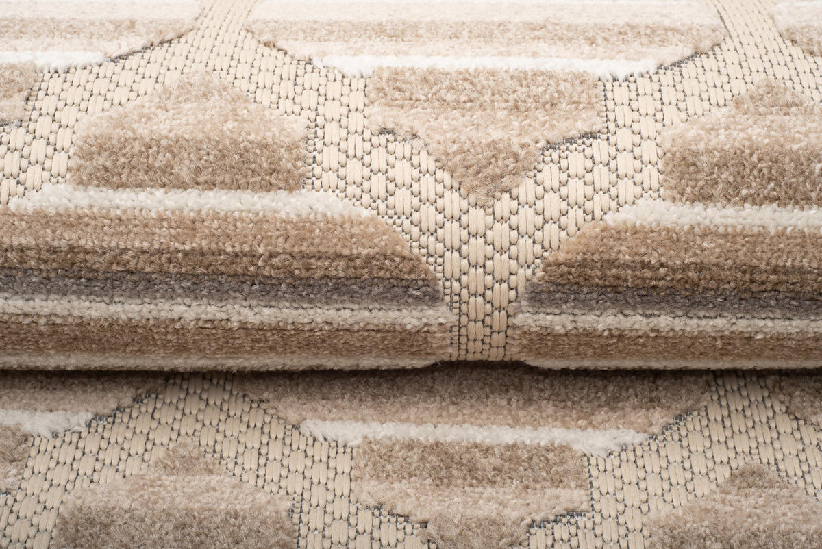 TEPPICH PATIO Beige 200/300 cm - Beige, Kunststoff (200/300cm) - Tapiso