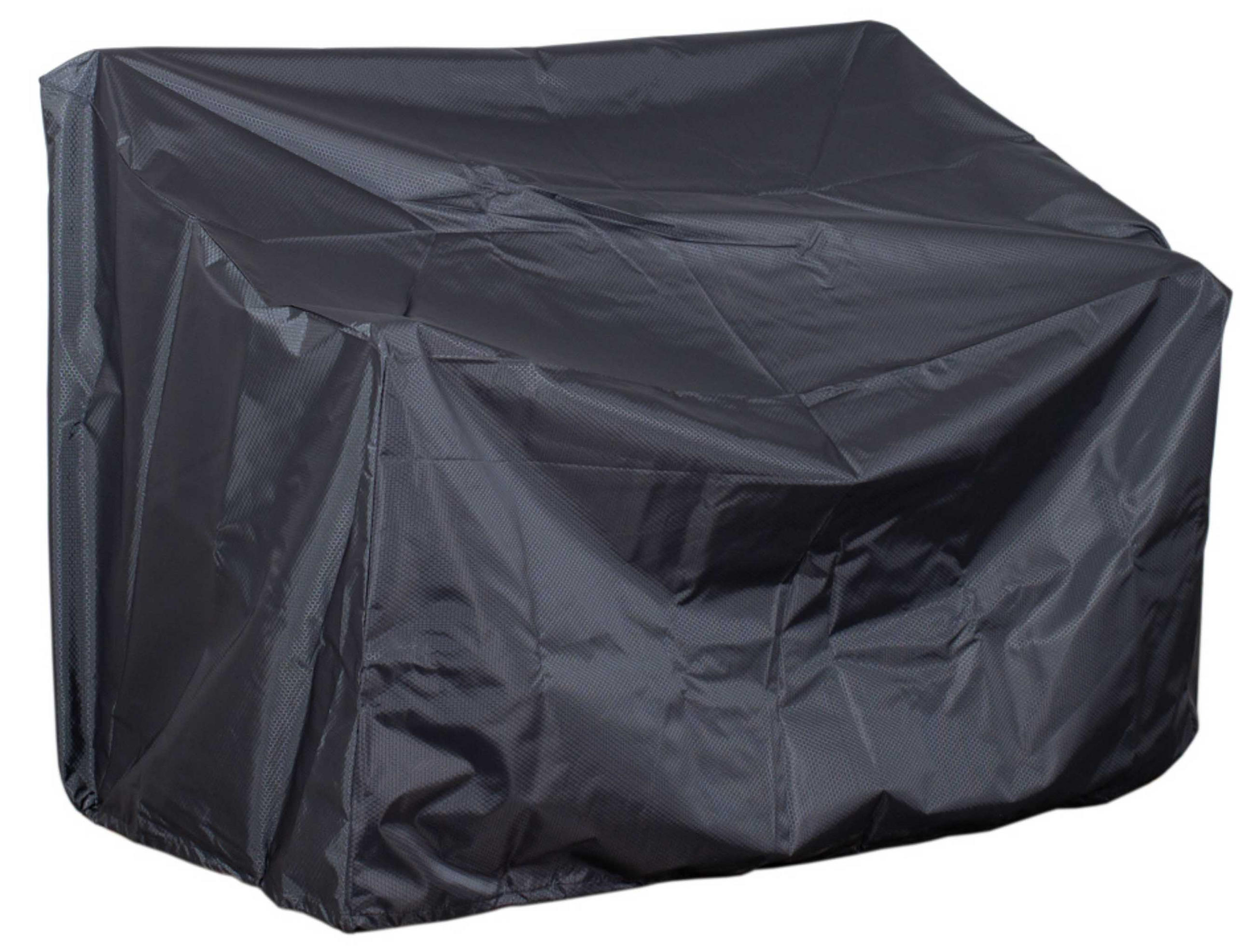 SCHUTZHÜLLE Aero Protect Dunkelgrau für Gartenbänke 2-Sitzer - Grau, Metall (130/86/70cm) - Mr. Deko