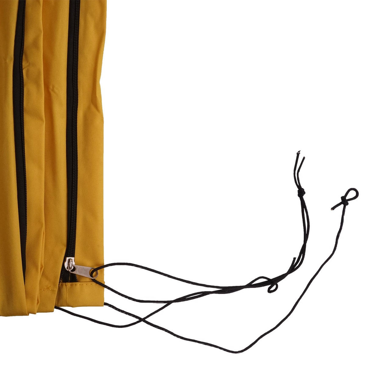 SCHIRMHÜLLE für Ampelschirm bis 4,3 m (3x3 m) HxBxT 240x60x60cm gelb mit Reißverschluss - Gelb, Textil (60/240/60cm) - PROREGAL