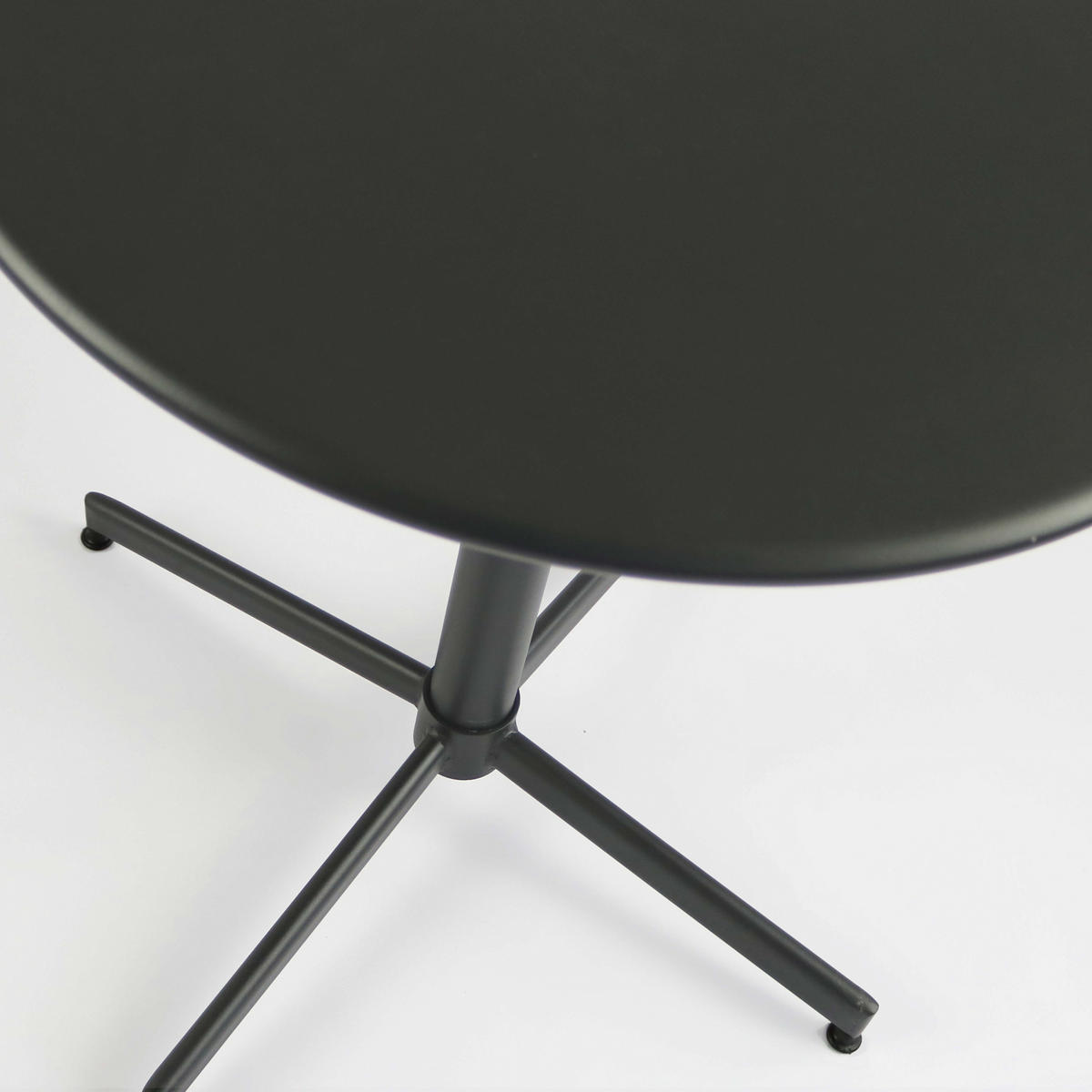 GARTENTISCH , klappbar, Grau - Grau, Metall (90/50/72cm) - Oviala
