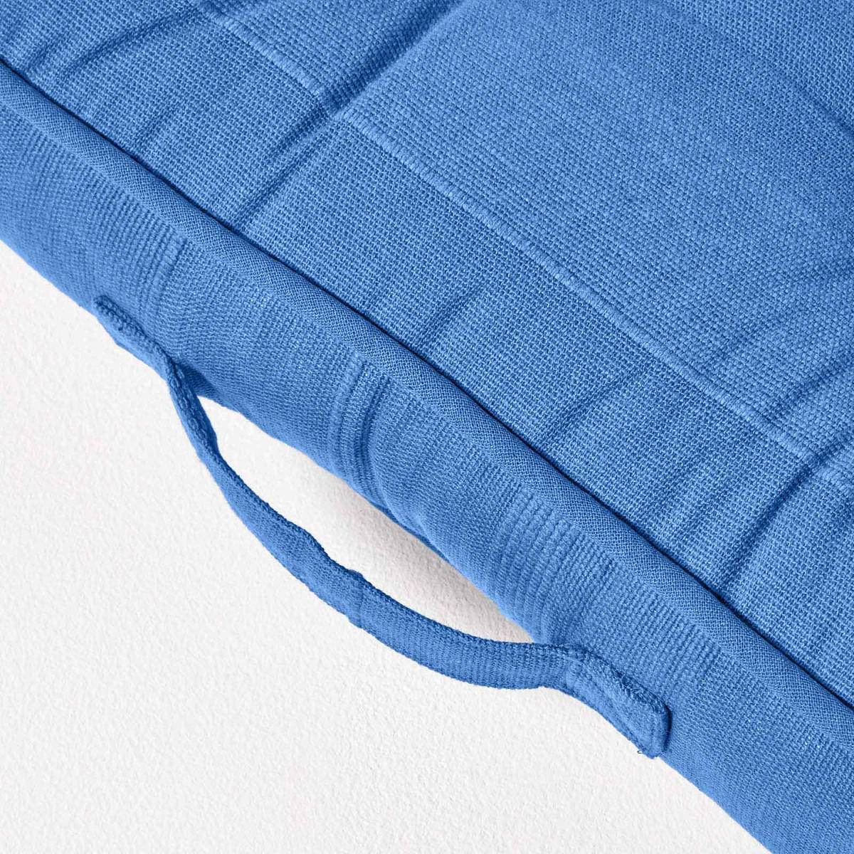 SITZKISSEN Rajput blau 40/40/8 cm - Blau, Textil (40/40/8cm) - Homescapes