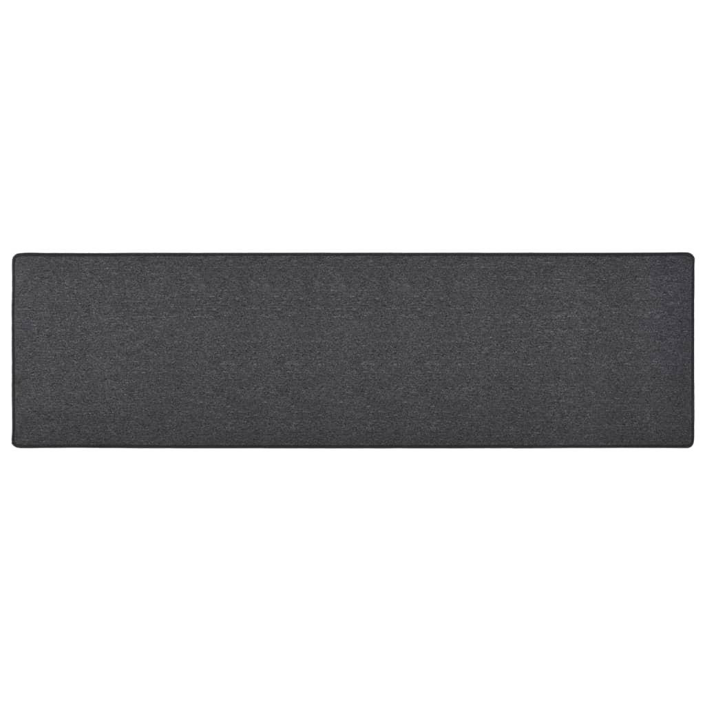 vidaXL Läufer Anthrazit 50x200 cm