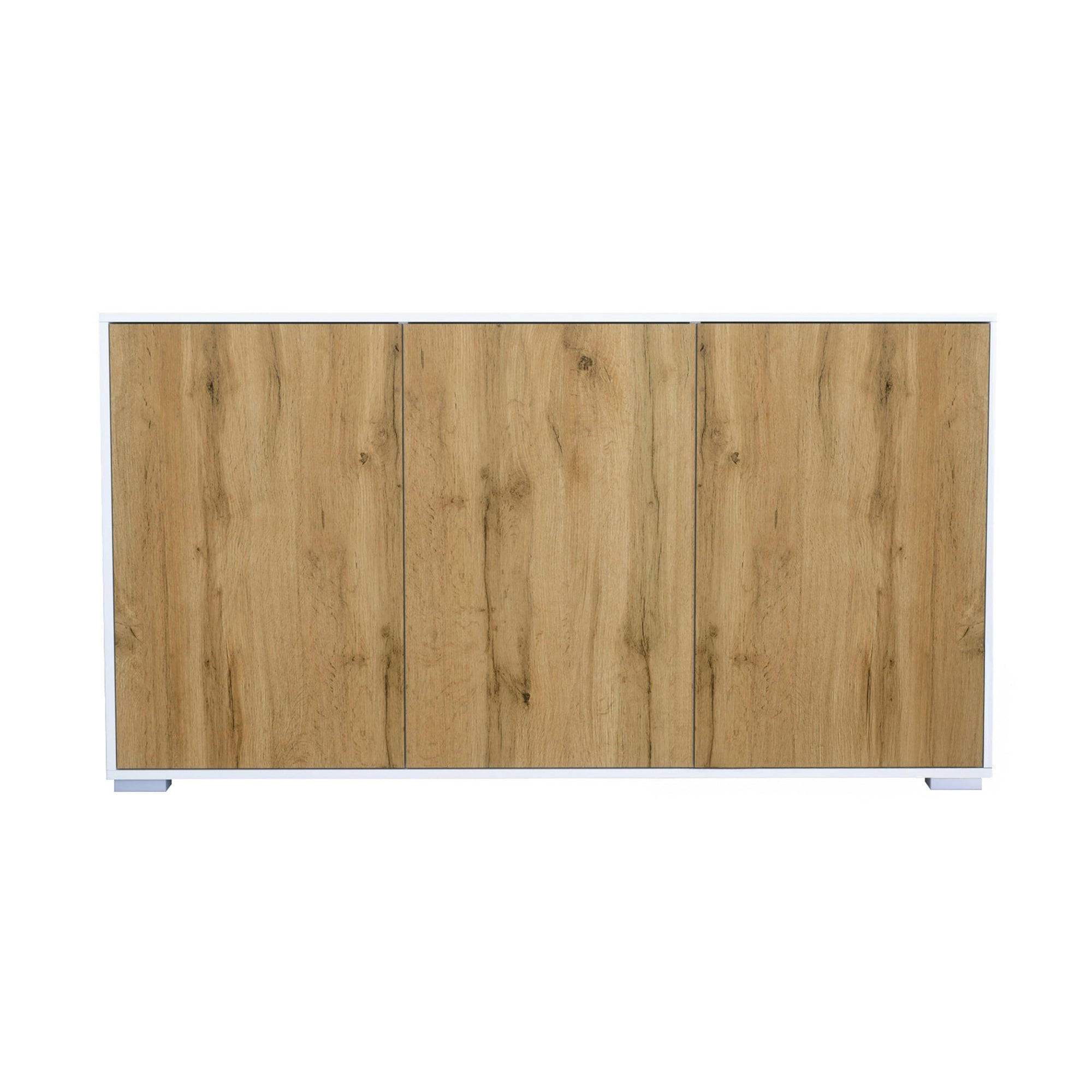 InnoFurn Sideboard Eiche Wotan 152.5x83x37 cm