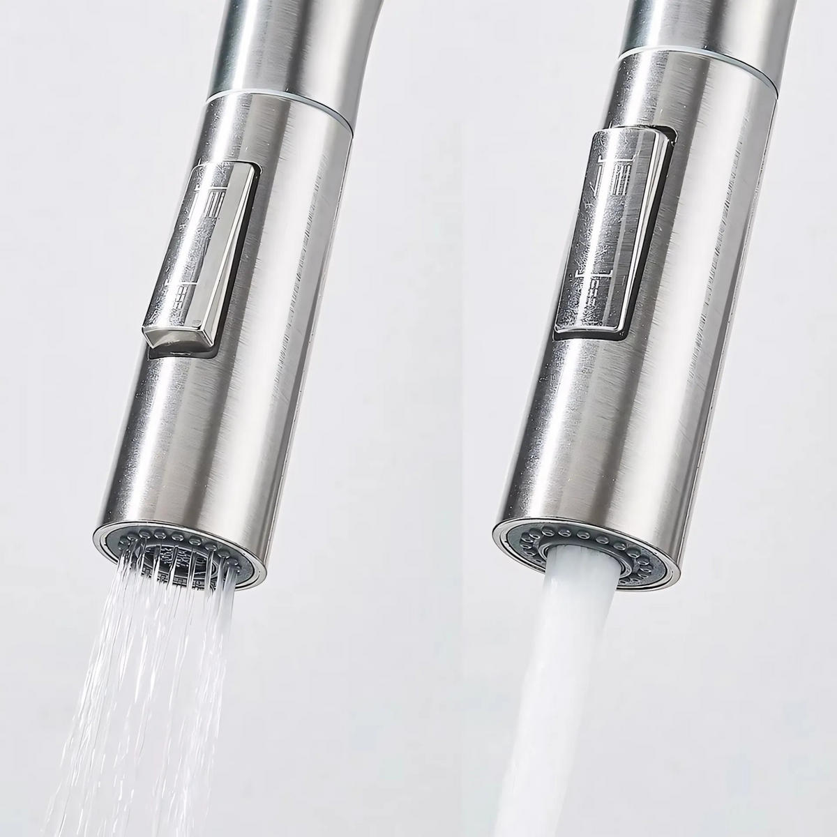 KÜCHEARMATUR Rea Fresh High Brush Nickel - Nickelfarben, Metall (5/45/21cm) - REA