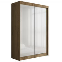 KLEIDERSCHRANK PEKA - 150 cm - Eichefarben|Weiß - Eichefarben/Weiß, Holzwerkstoff (150/215/61cm) - ALTDECOR