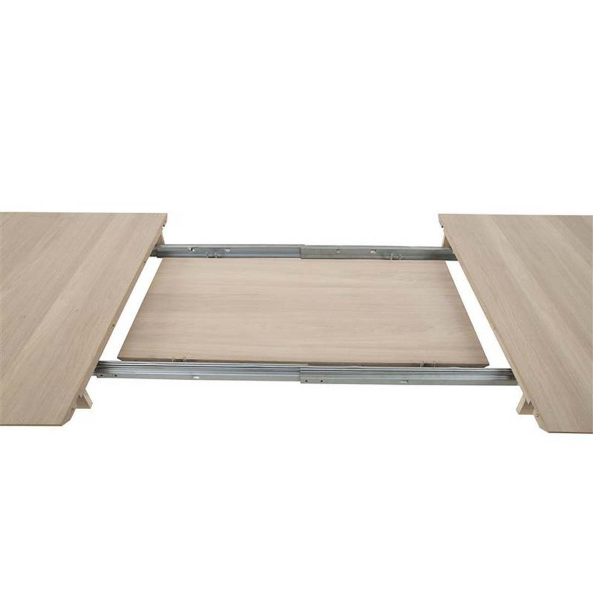 ESSTISCH Eichefurnier - Eichefarben, Holz/Holzwerkstoff (100/200/75cm) - ebuy24