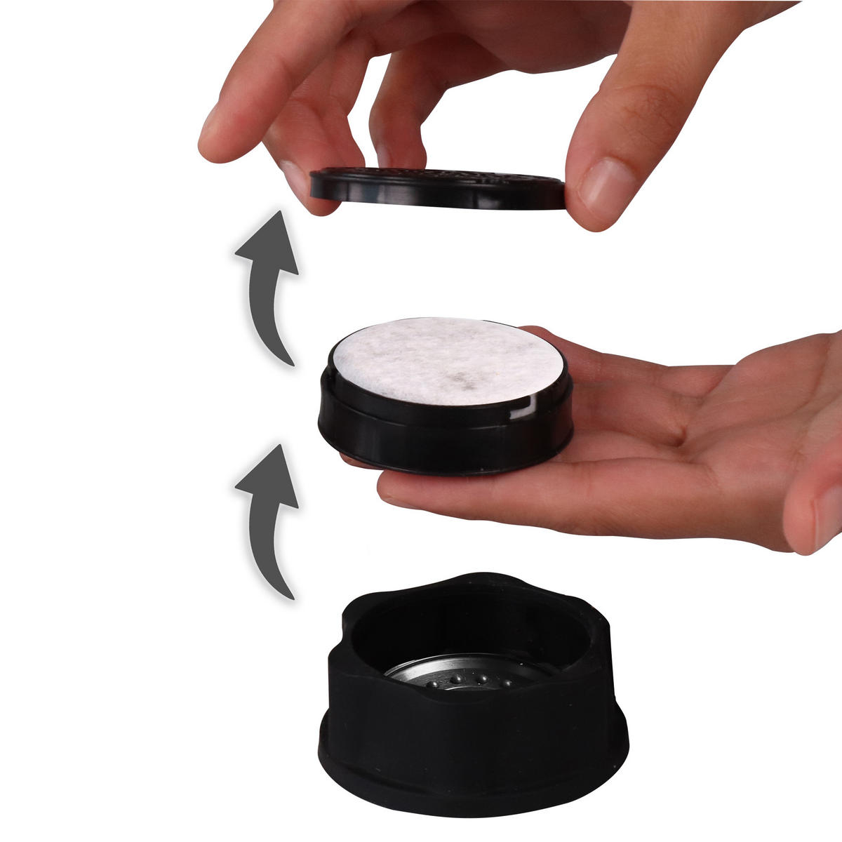 NACHFÜLL-SET SMELL WELL 32-TEILIG - Grau, Kunststoff (5/5/23cm) - Stoneline