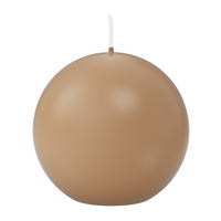 KUGELKERZEN Sand Ø 80 mm, 6 Stück - Beige, Paraffin (8/8/8cm) - Wiedemann Kerzen