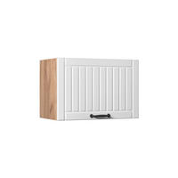 NÁSTENNÁ SKRINKA Fame-Line, Biely vidiecky dom/Dub Goldkraft, 60 cm - biela/dub medový, kompozitné drevo (60/40/34.1cm) - Vicco