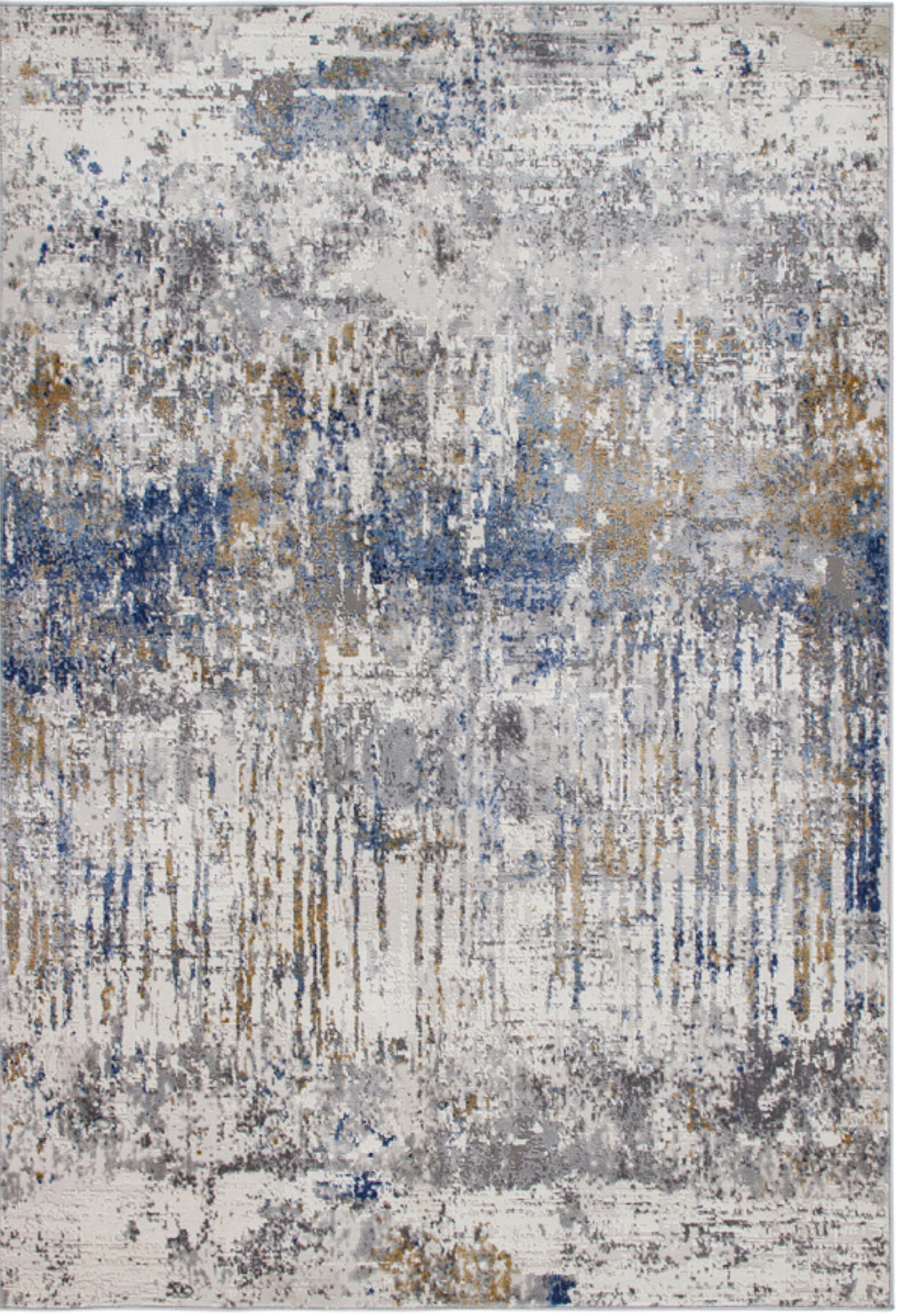 TEPPICH modern Flachgewebe GLIMSON Blau 160 x 230 cm - Blau, Textil (160/230cm) - Novatrend