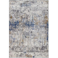 TEPPICH modern Flachgewebe GLIMSON Blau 160 x 230 cm - Blau, Textil (160/230cm) - Novatrend