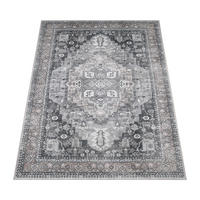 KURZFLORTEPPICH 200/200 cm Bordeaux 243 - Grau, Textil (200/200cm) - Paco Home