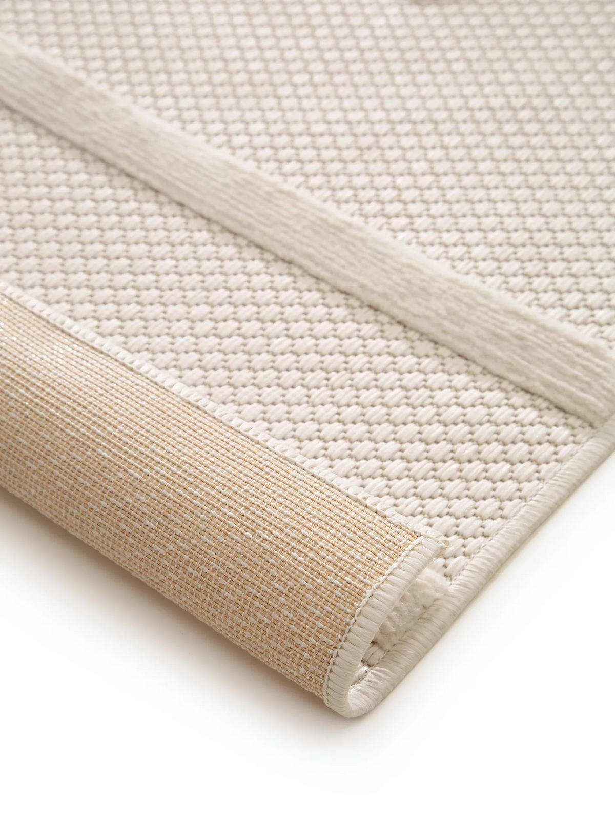 OUTDOORTEPPICH Bonte Cream 80x150 cm - Creme, Textil (80/150cm) - benuta Nest