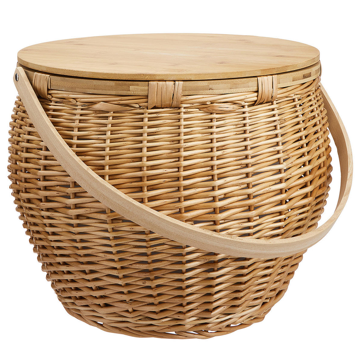 PICKNICKKORB The Great Outdoors - Braun, Naturmaterialen/Keramik (38/32/38cm) - Butlers