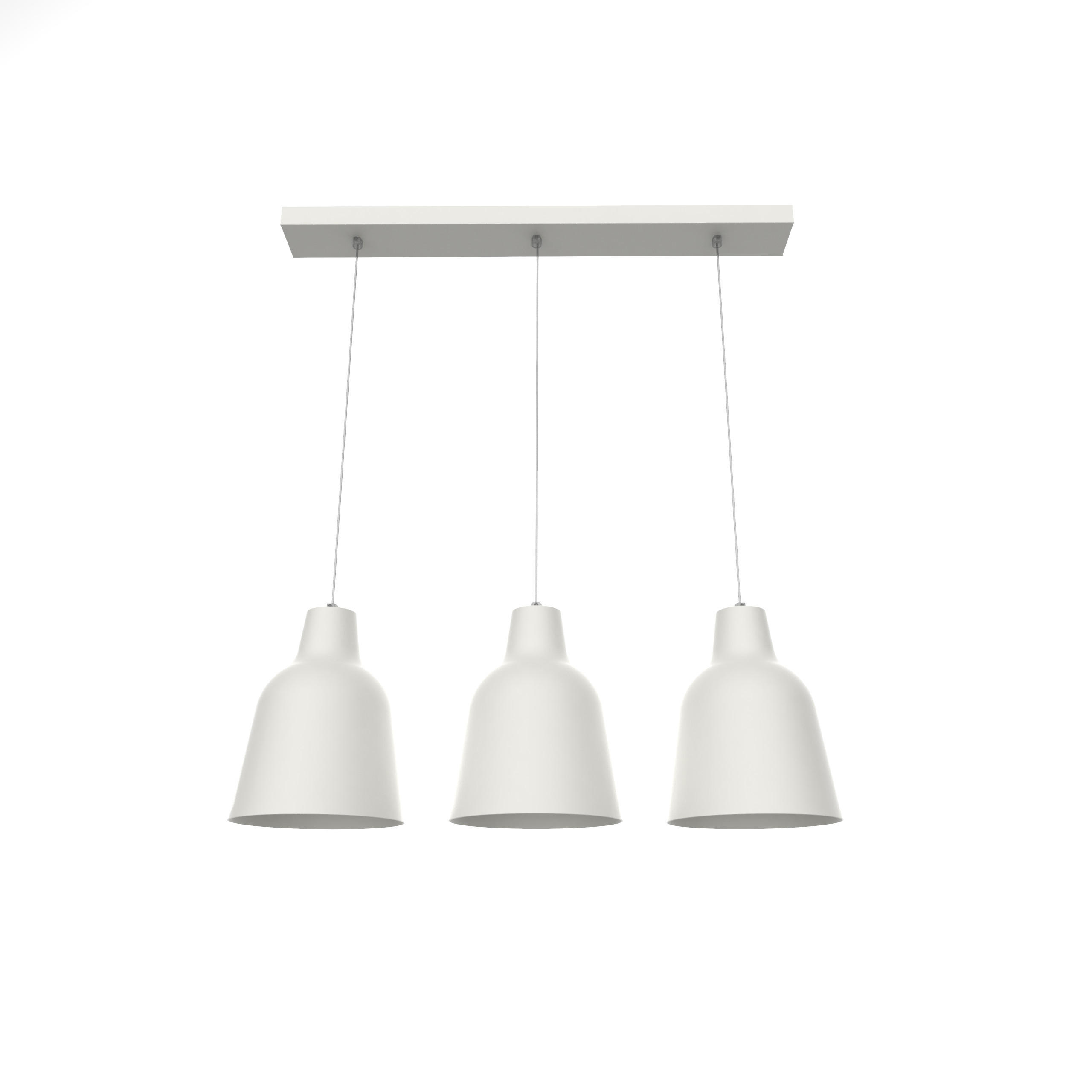 HÄNGELEUCHTE - Weiß, Metall (17/70/22cm) - Lumicom