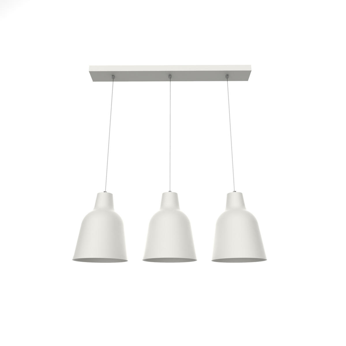 HÄNGELEUCHTE - Weiß, Metall (17/70/22cm) - Lumicom