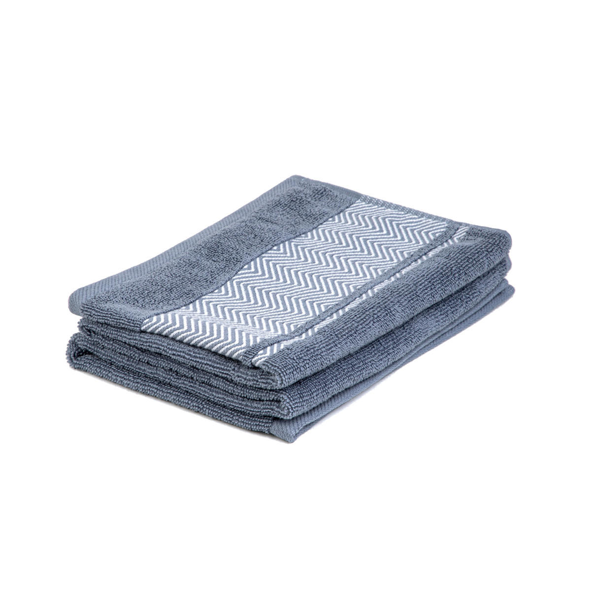 BADETUCH Maiara blau 50/90 cm - Blau, Textil (50/90cm) - Homla