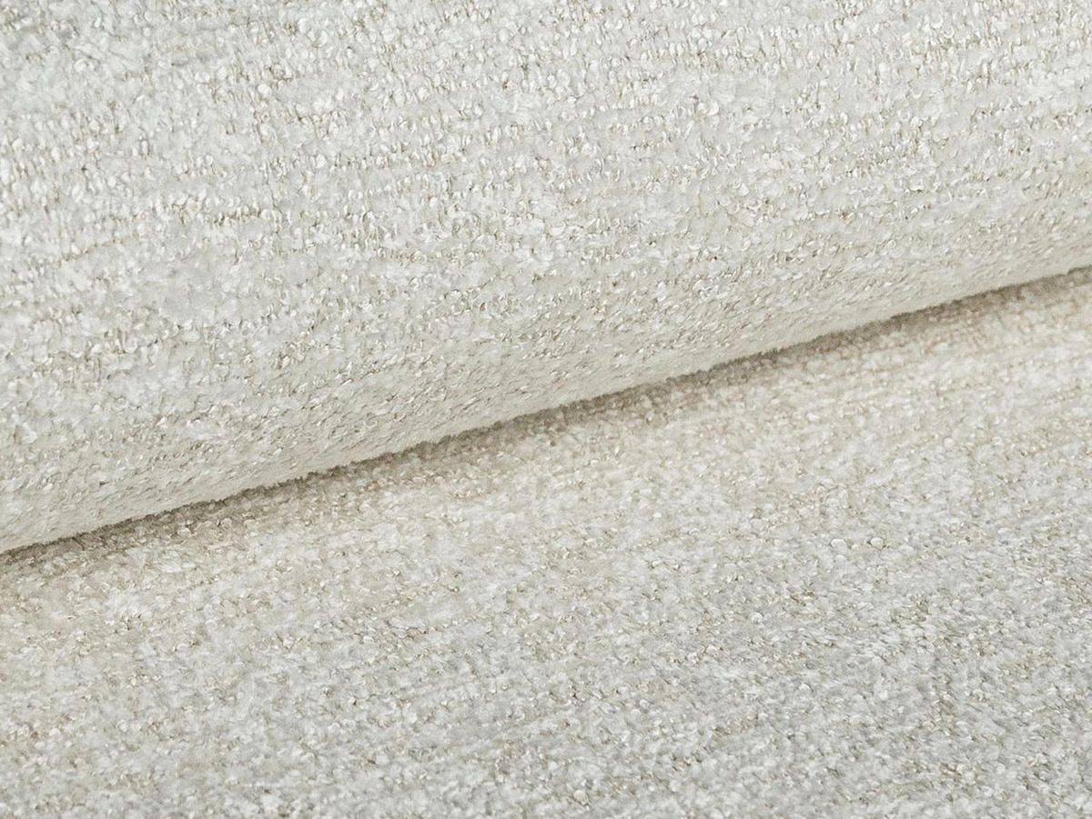 SESSEL Chenille Stoff Beige - Hellbraun/Schwarz, Holzwerkstoff/Textil (93/88/105cm) - Makamii