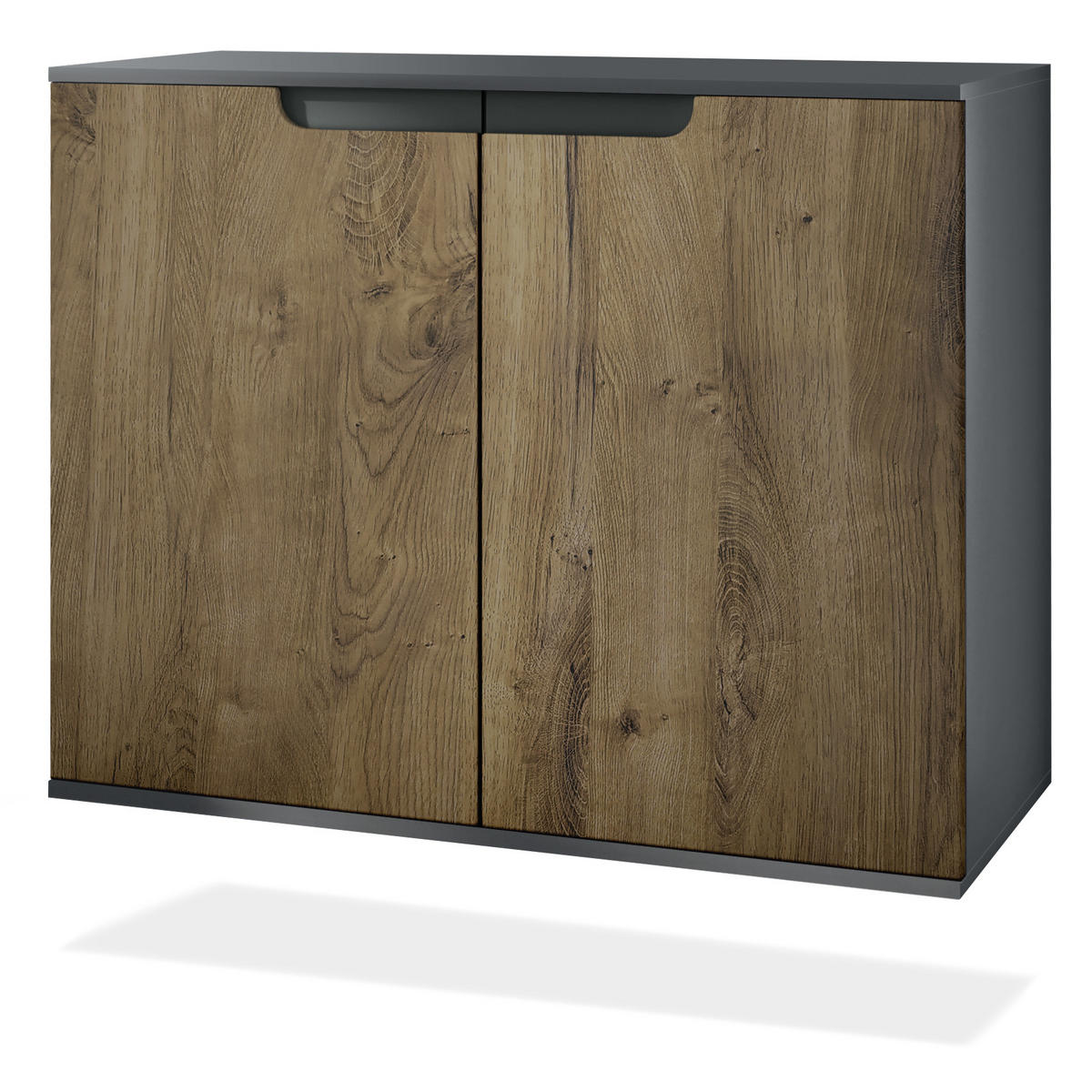 KOMMODE Sylt Eiche Ribbeck - Alteiche, Holzwerkstoff (92.5/73.5/35cm) - Vladon