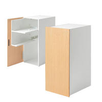 SPIELEKONSOLEN-SCHRANK Tower weiß 24/60/36 cm - Weiß, Metall (36/60/24cm) - Yamazaki