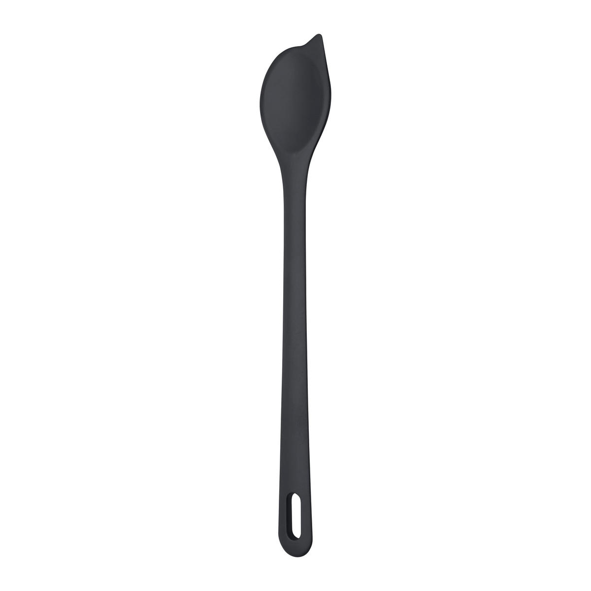 KOCHLÖFFEL Kiki Dunkelgrau matt - Dunkelgrau, Kunststoff (1cm) - Mömax