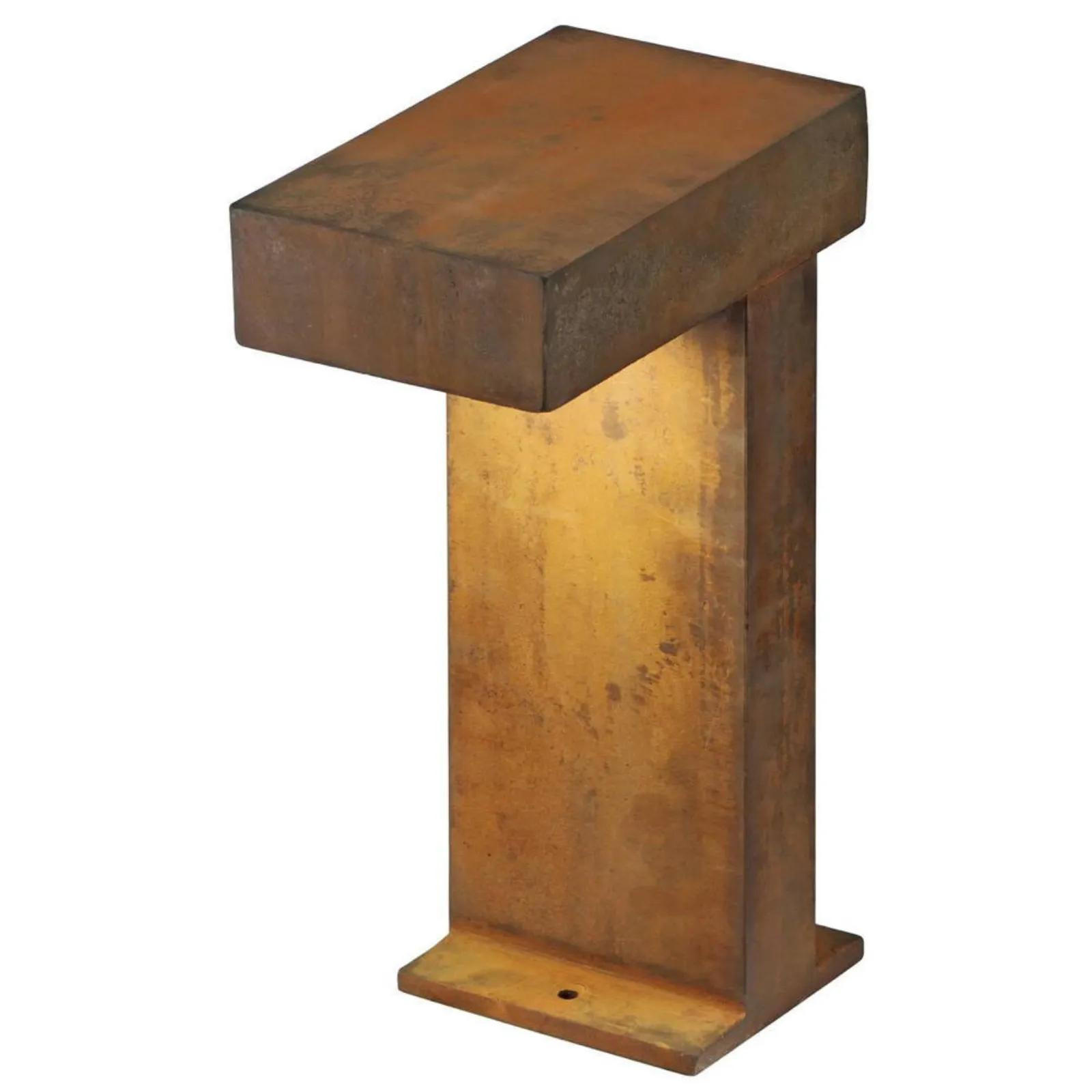 WEGELEUCHTE Rusty Rostfarbig - Rostfarben, Metall (25/25/40cm) - SLV