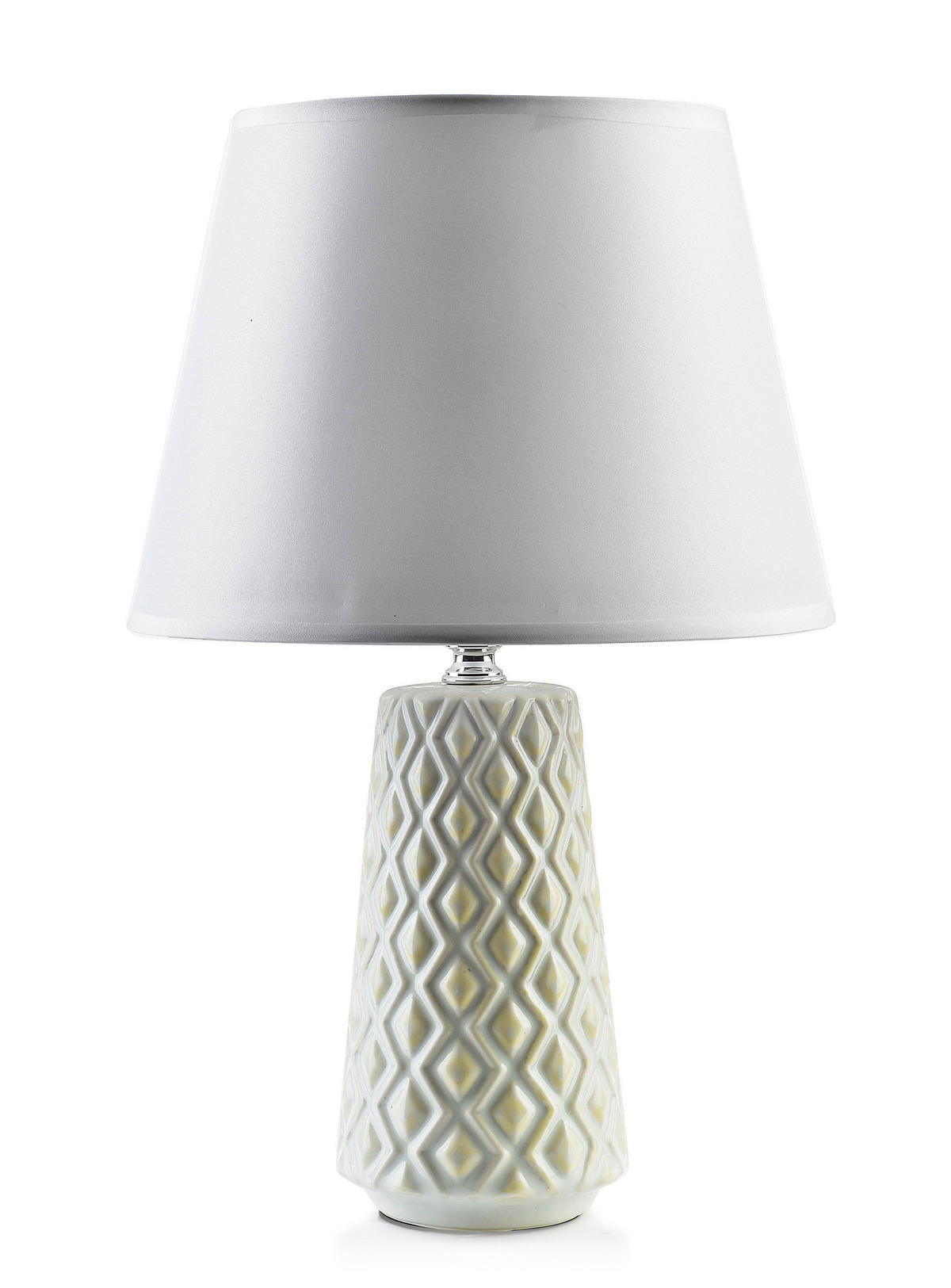 TISCHLAMPE Leti Beige 10/10/24 cm Keramik - Beige, Keramik (10/10/24cm) - Mondex