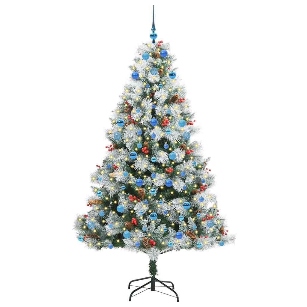 vidaXL Weihnachtsbaum Grün 210 cm