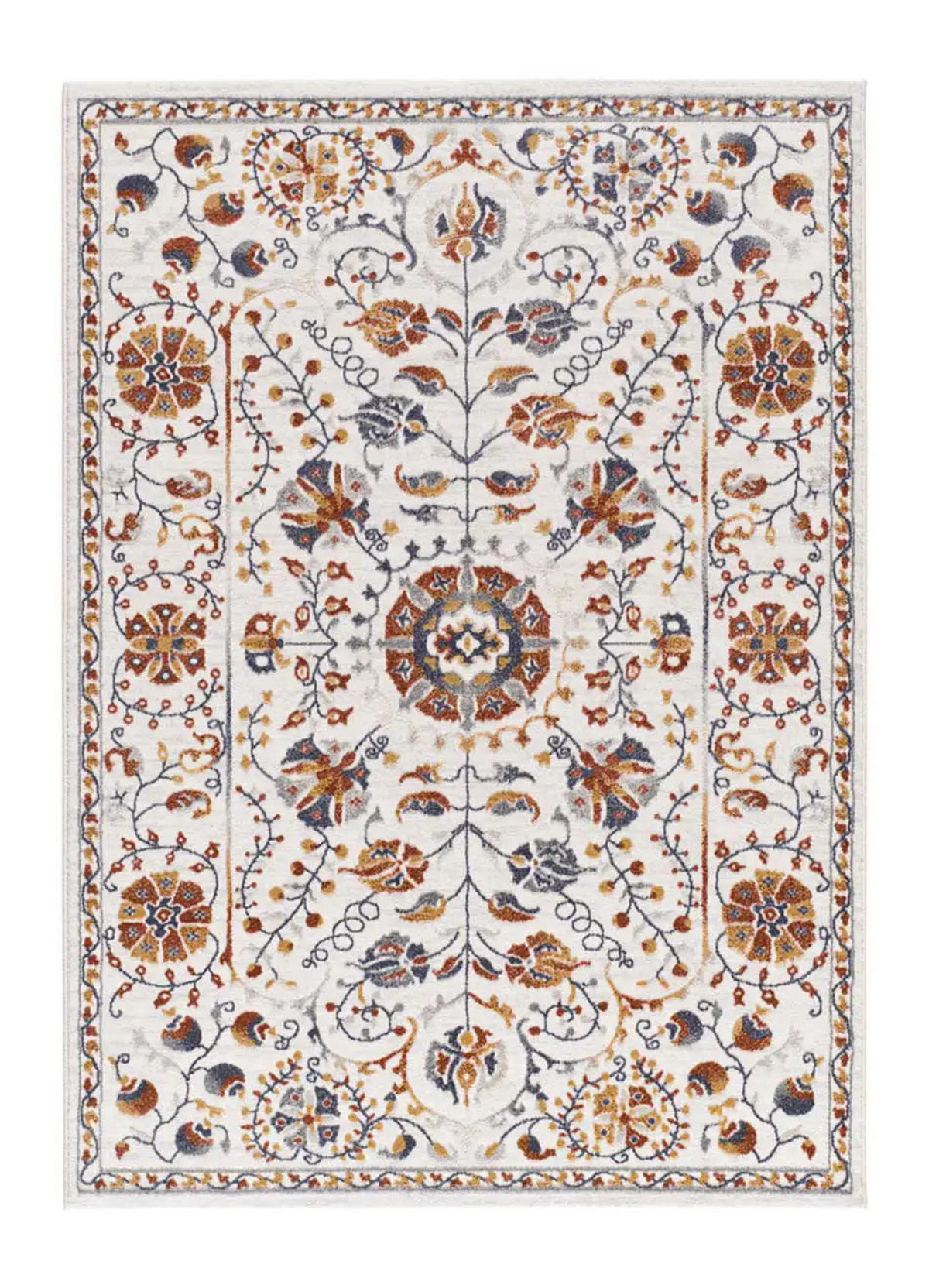 KURZFLORTEPPICH Mehrfarbig Luly 200/290 cm - Multicolor, Naturmaterialien/Textil (200/290cm) - Atticgo