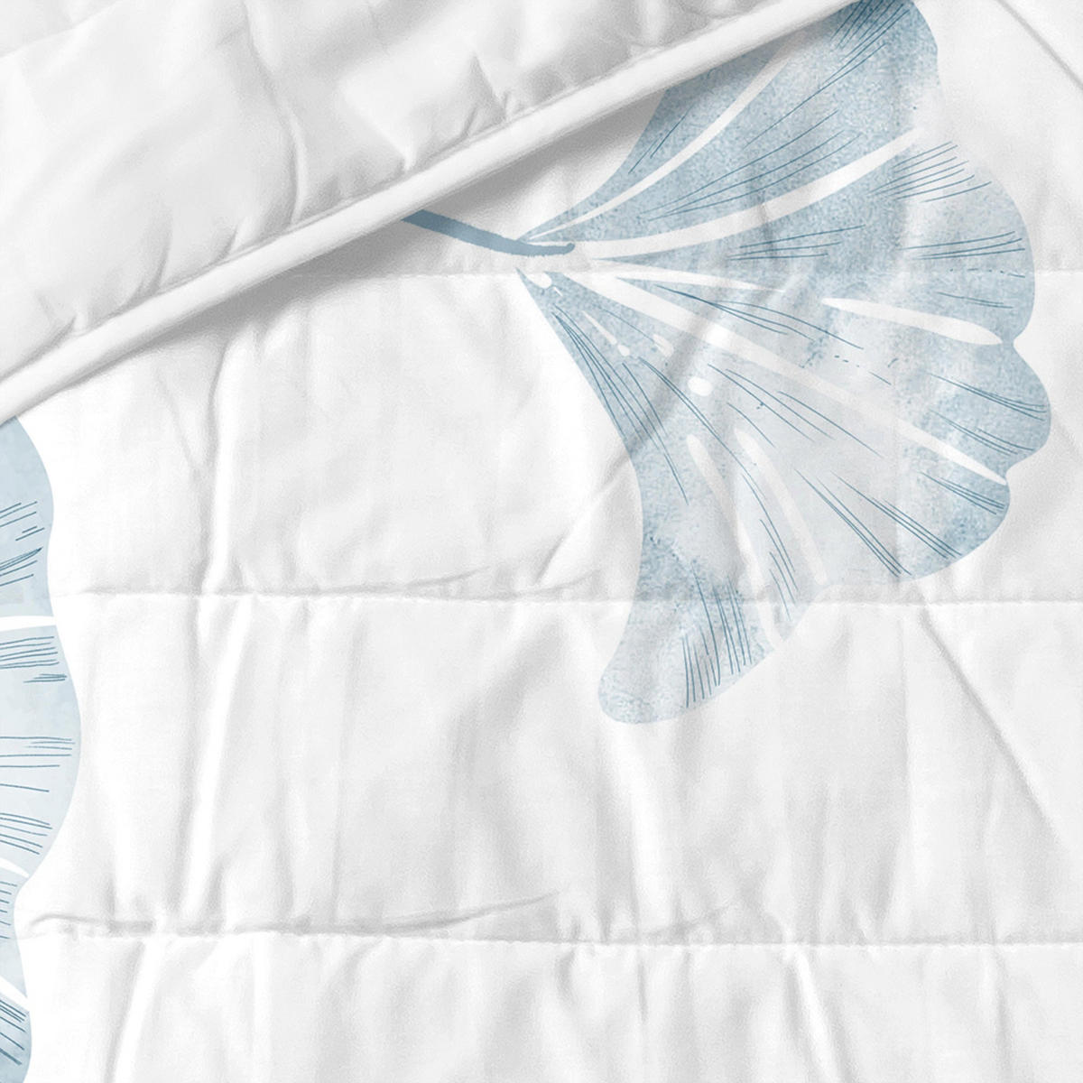 TAGESDECKE ginkgo 180x260 cm (bett 80/90/105) mehrfarbig - Multicolor, Textil (180/260cm) - Happy Friday