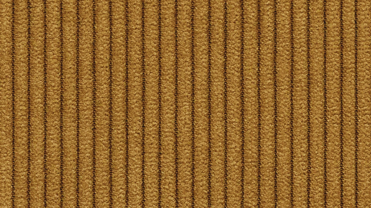 ECKSOFA VILT 3-Sitzer, safran - Gelb/Schwarz, Holzwerkstoff/Textil (221/156cm) - Courtois Laville