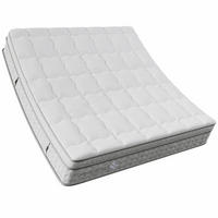 TASCHENFEDERKERNMATRATZE 140/190 cm Weiß H3, 25cm Hohe Kaltschaum Hybrid-Matratze - Weiß, Textil (140/190cm) - Oxeza