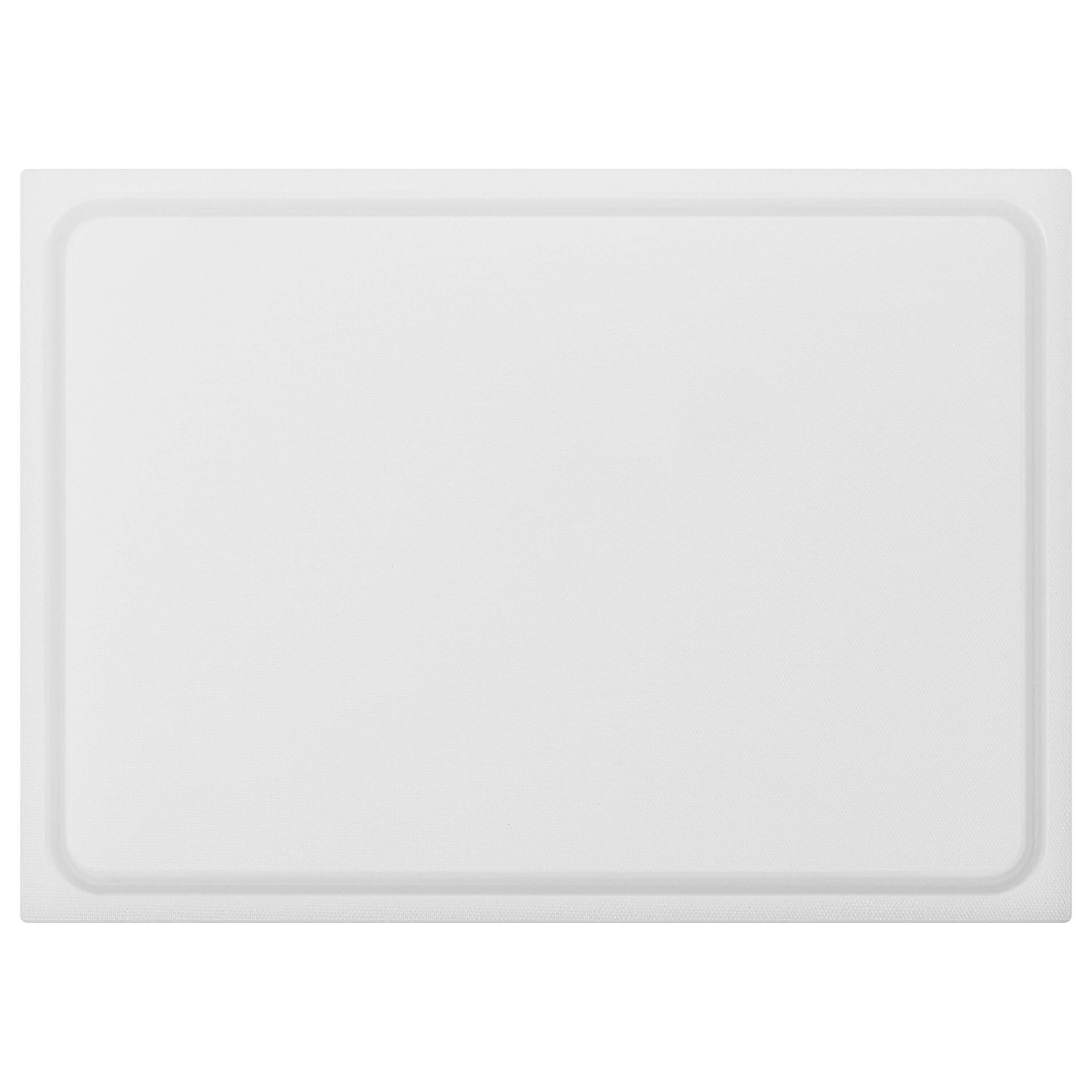 SCHNEIDEBRETT HDPE500 60x40x2 cm - Weiß, Kunststoff (40/60cm) - Muvell