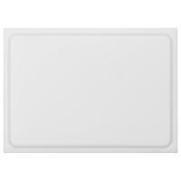 SCHNEIDEBRETT HDPE500 45x30x2 cm - Weiß, Kunststoff (30/45cm) - Muvell