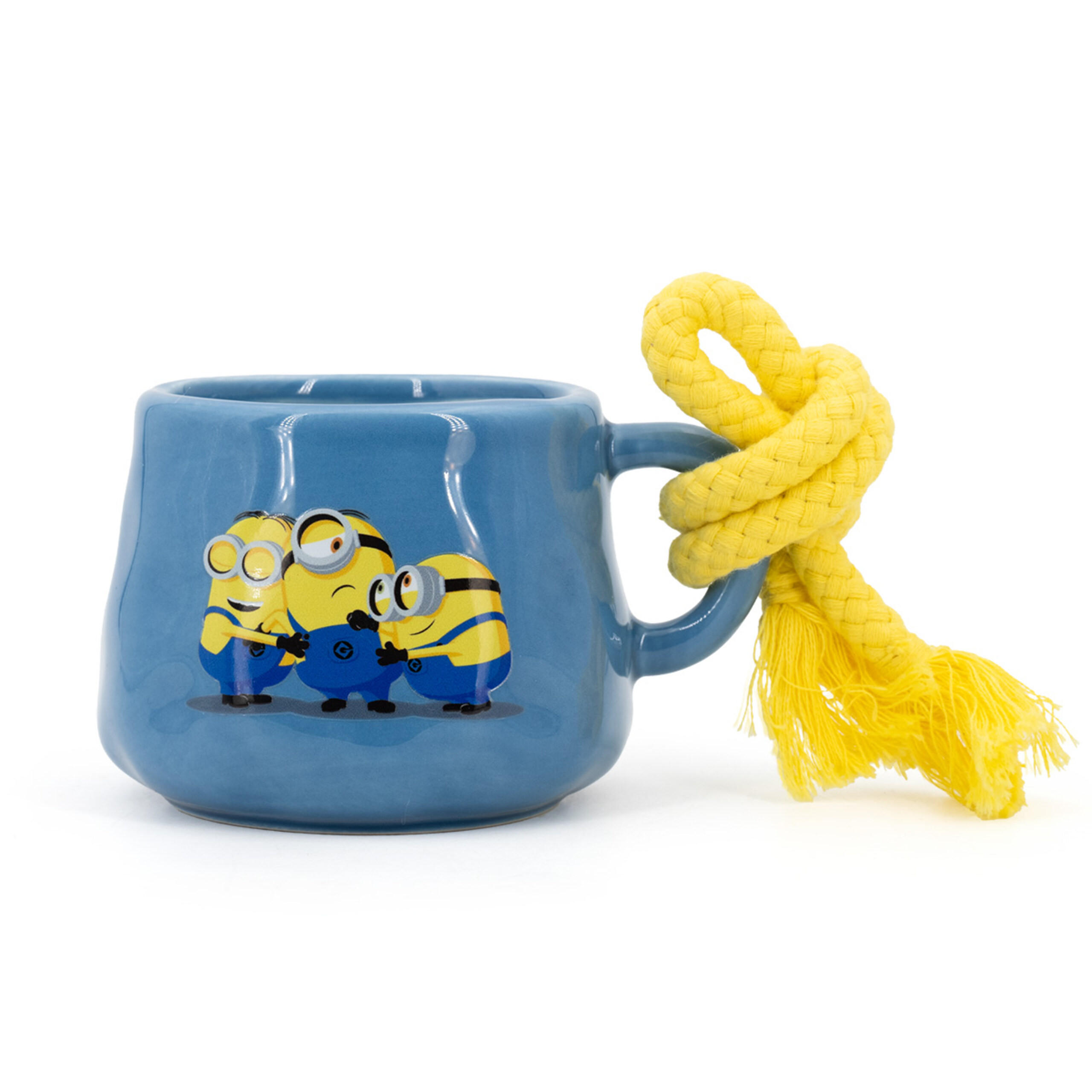 DUFTKERZE MINIONS - Blau, Naturmaterialien/Keramik (7cm)