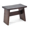 HOCKER SCHEMEL 40 Mahagoni Massivholz 03 dunkelbraun - Dunkelbraun, Holz (40/31/25cm) - DESIGN DELIGHTS