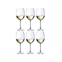 WEISSES WEINGLAS Weißweinglas Cabernet Tulip 350 ml - 6 Stücke - Transparent, Glas (0.35L)