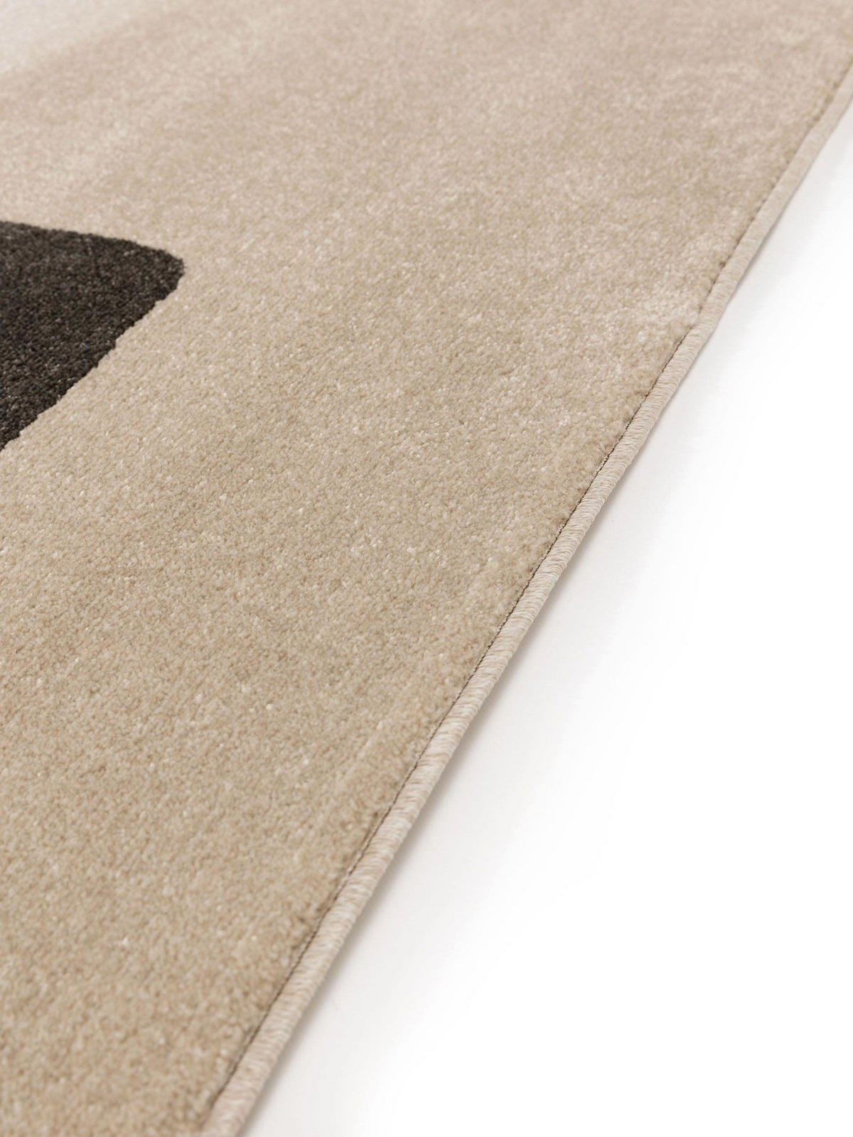 TEPPICH Teppich Ida Beige/Grau - Beige/Grau, Kunststoff (80/1cm) - KUNSTLOFT