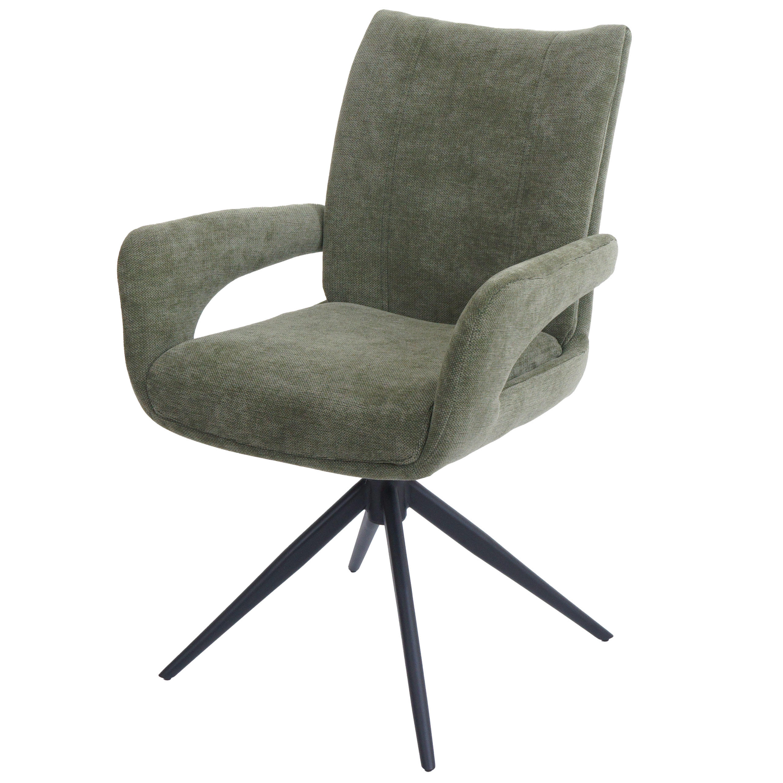 ESSZIMMERSTUHL Grün - Grün, Textil (60/90/60cm) - MCW