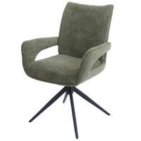 ESSZIMMERSTUHL Grün - Grün, Textil (60/90/60cm) - MCW