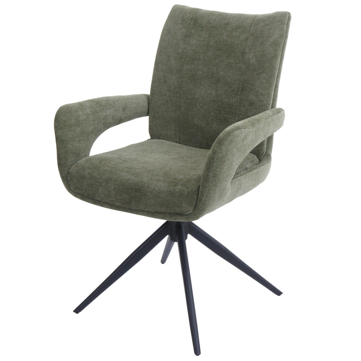 ESSZIMMERSTUHL Grün - Grün, Textil (60/90/60cm) - MCW