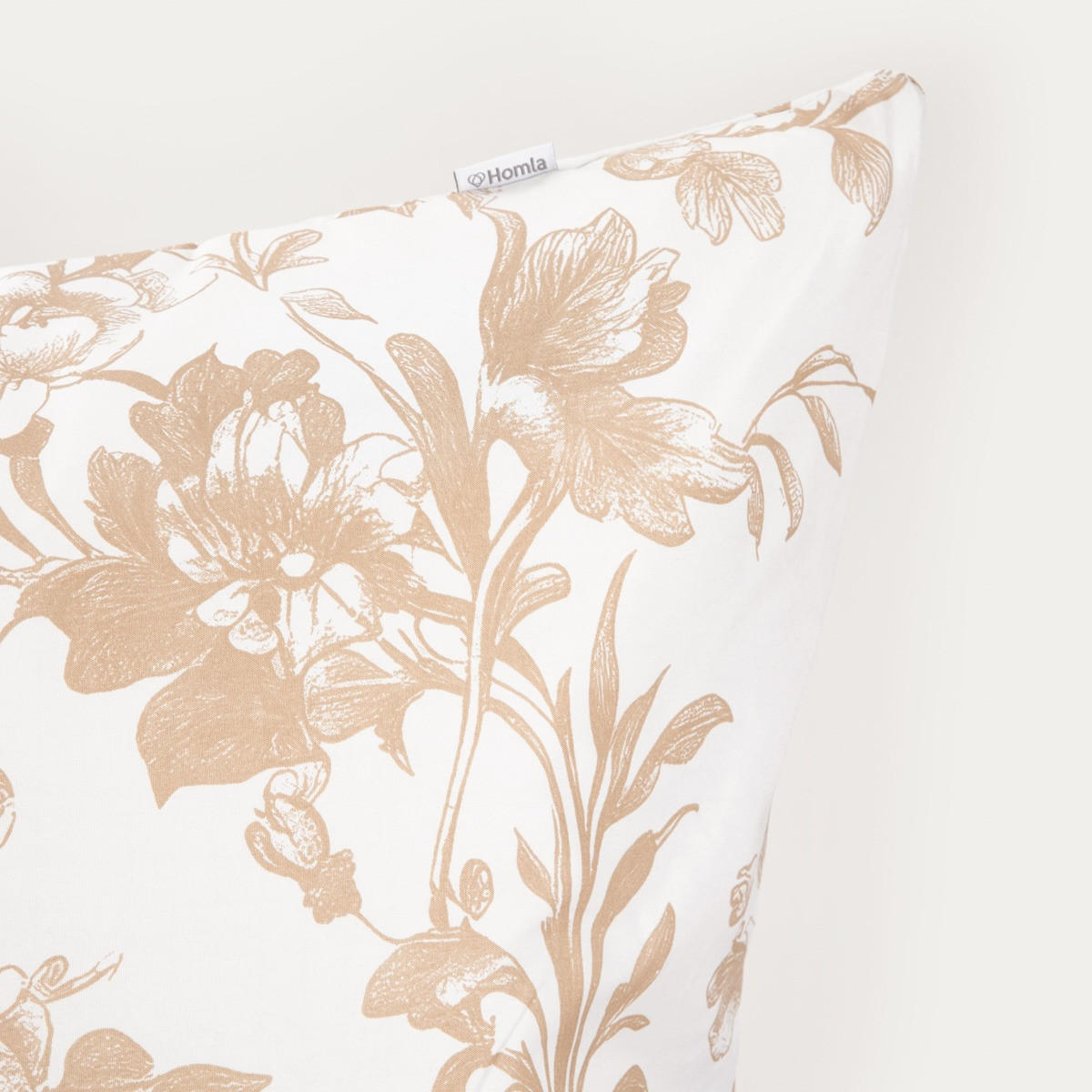 BETTWÄSCHE Elena Mikrofaser 140/200 cm - Beige, Textil (140/200cm) - Homla