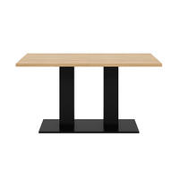 ESSTISCH aus MDF 140/180x70 cm Natur mit Ausziehfunktion und 30 mm starker Tischplatte - Weiß, Holzwerkstoff (180/70/75cm) - Modfu
