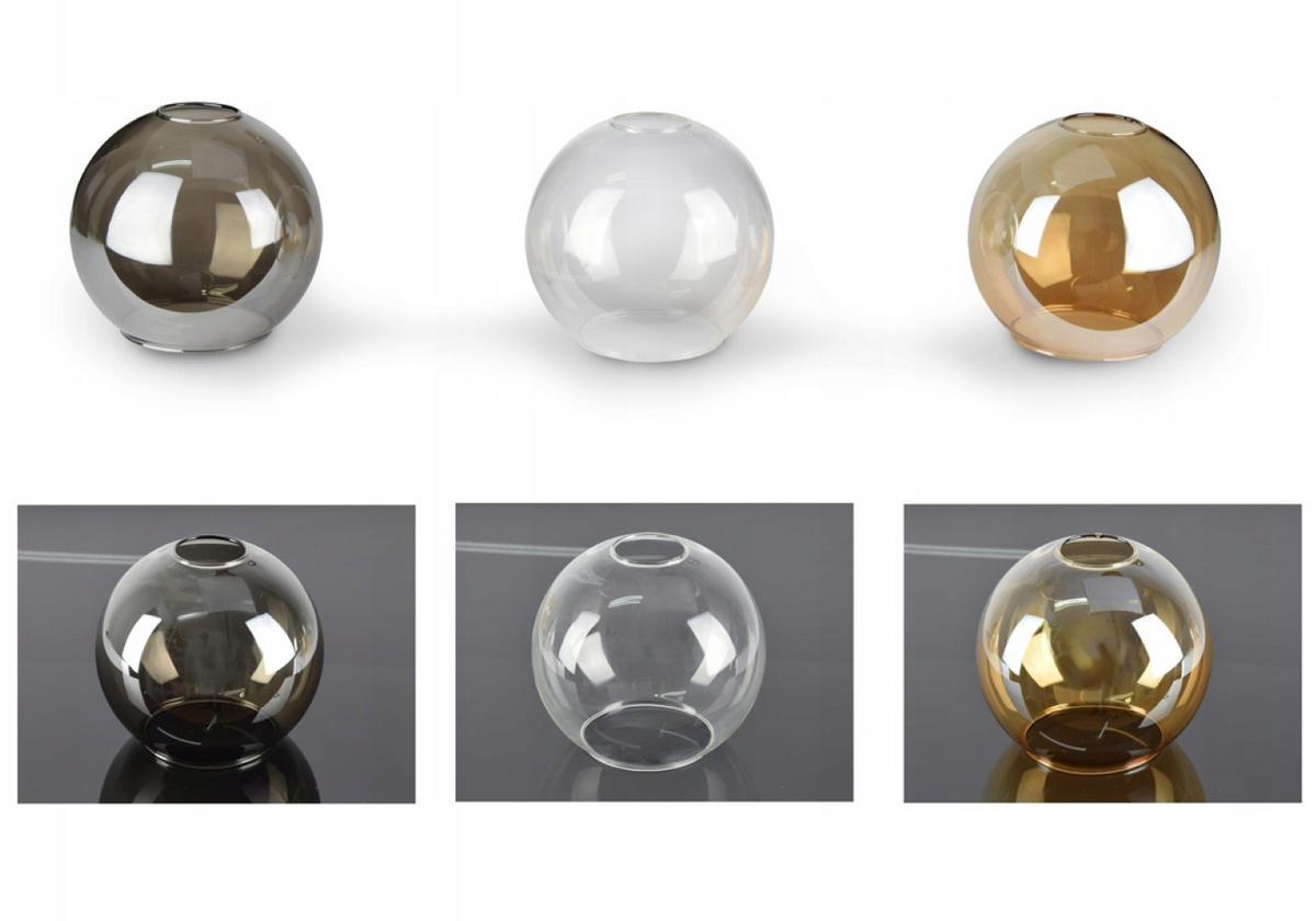 PENDELLEUCHTE HAGEN - Transparent/Schwarz, Glas/Metall (15/70/70cm) - kiki design