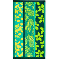 STRANDTUCH Mikrofaser Grün 90x170 220g/m² - Mitjana - Grün, Textil (90/170cm) - LE COMPTOIR DE LA PLAGE